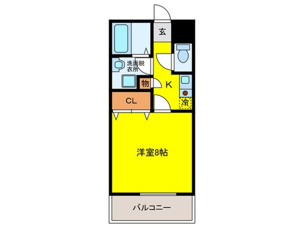 クレアメゾンの物件間取画像